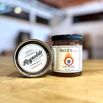 Hot honey with bbq rub