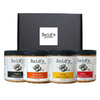 Classic peanut butter gift box with four jars of assorted flavors