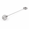 Metal honey dipper