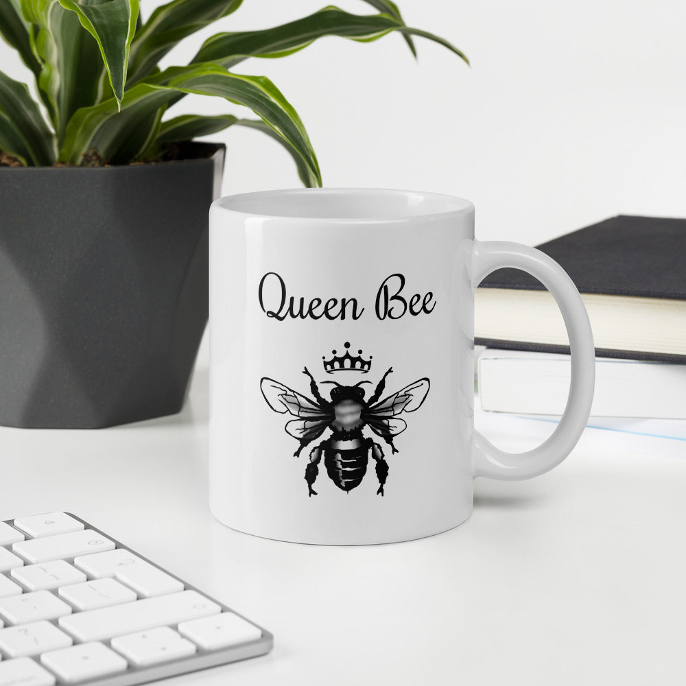 queen bee coffee cup