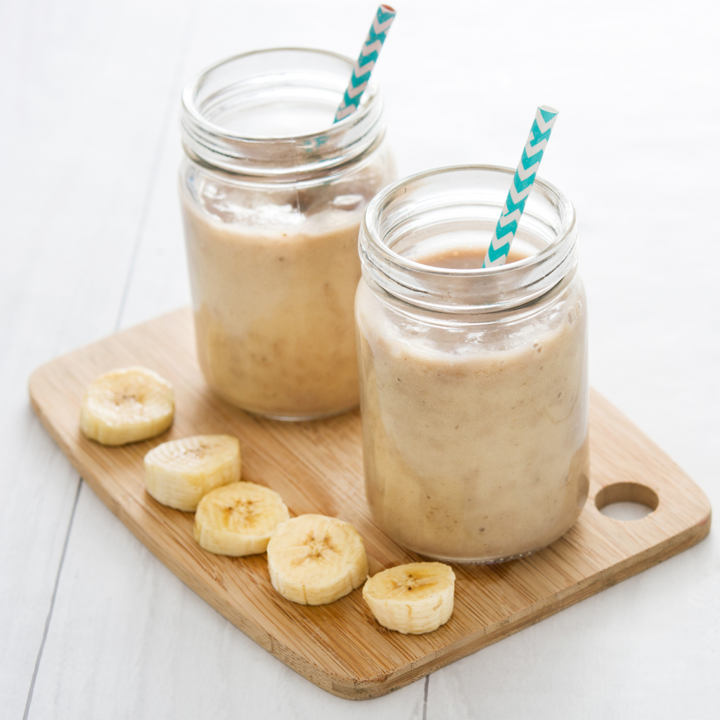 maple crunch peanut butter smoothie